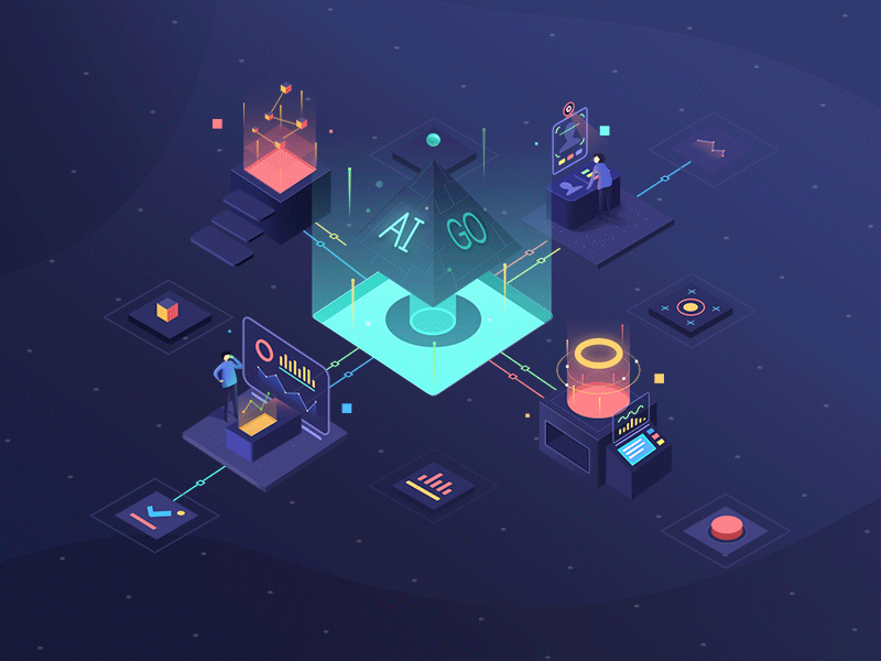 Cyber defense animation